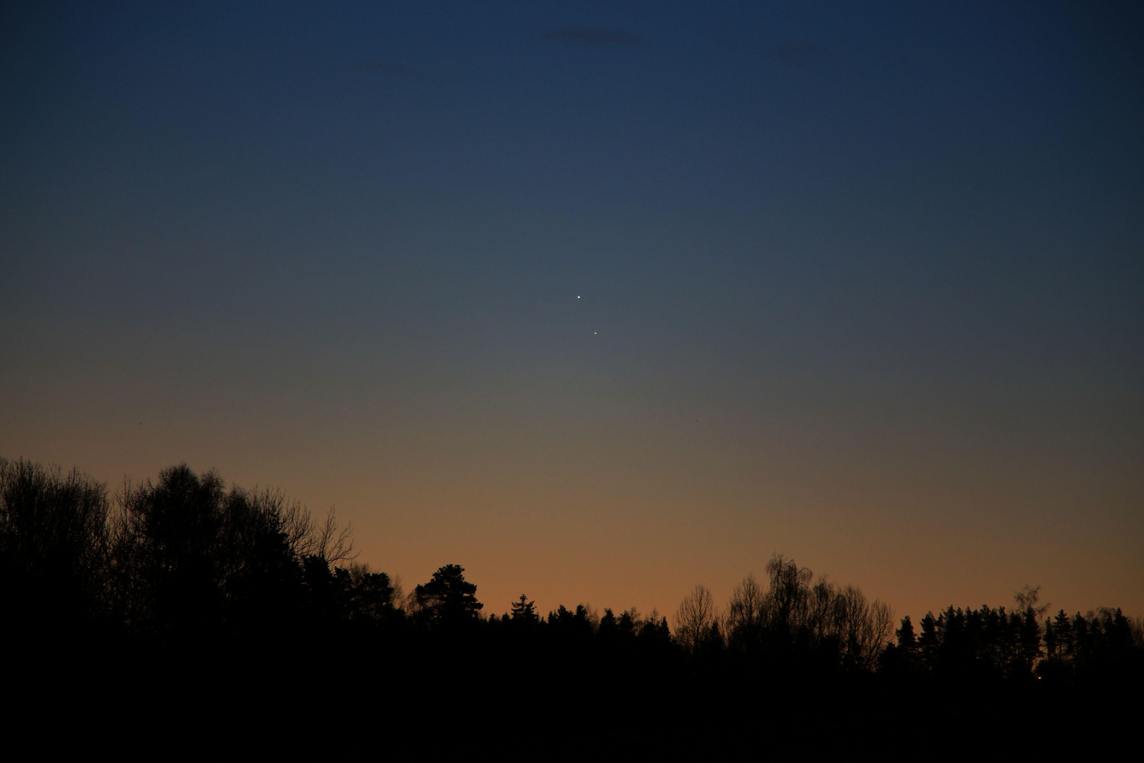 Venus og Jupiter 13.11.2017